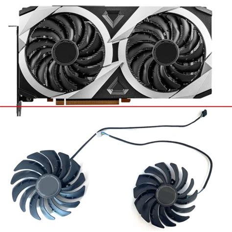 Ventilador Para Tarjeta Gráfica Msi Geforce Rtx 6700 Rtx 3060