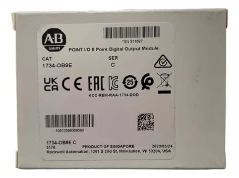 Allen Bradley 1734 ob8e Módulo De Salidas original Envío gratis