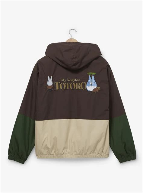 Boxlunch Studio Ghibli My Neighbor Totoro Color Block Windbreaker