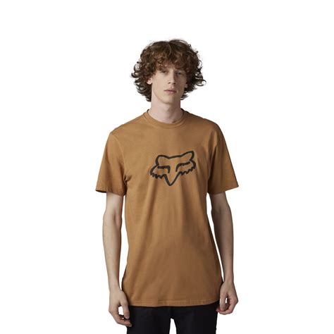 Fox Racing Legacy Fox Head Short Sleeve Tee Cognac T Shirts Bmo