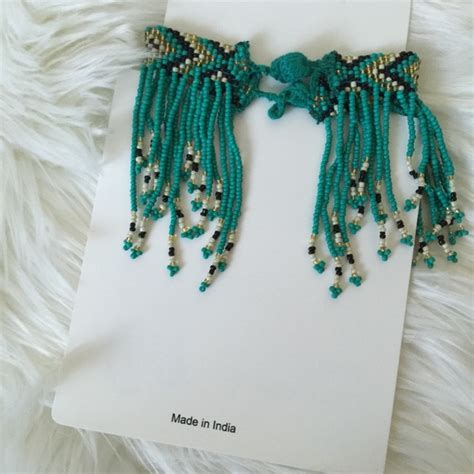 Jewelry Bohemian Seed Bead Fringe Anklet Set Price Firm Poshmark