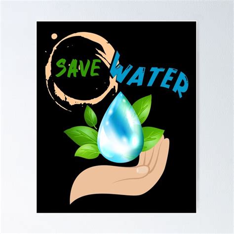 Save Water Poster Design