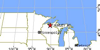 Hurley, Wisconsin (WI) ~ population data, races, housing & economy