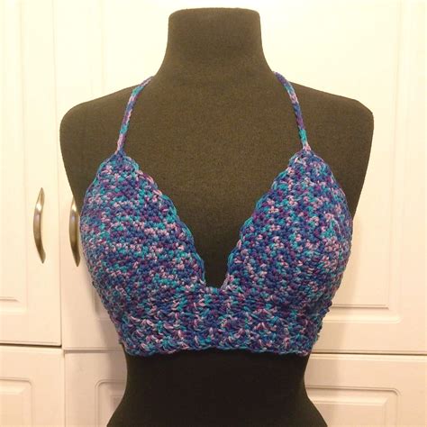 Crochet Underboob Bikini Rave Crop Top Crochet Underboob Hot Sex Picture