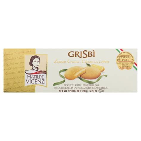 Grisbi Classic Cookies With Lemon Cream 150 g Voilà Online Groceries