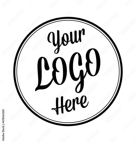logo  placeholder symbol stock vector adobe stock
