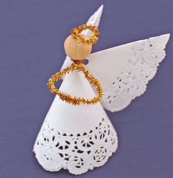 Easy Doily Paper Angel Craft