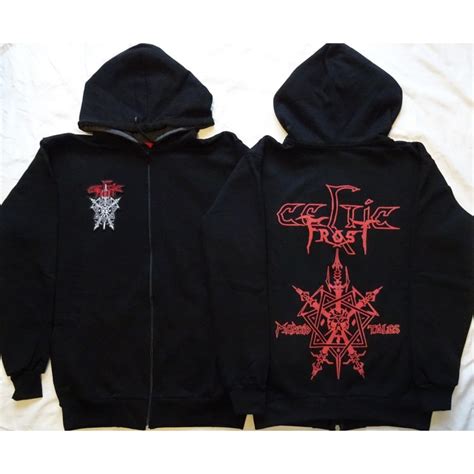 Celtic Frost Morbid Tales Zipper Hoodie Ltd Hellhammer Black Metal