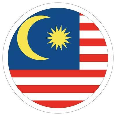 Malaysia Flag Circle Vector Art, Icons, and Graphics for Free Download