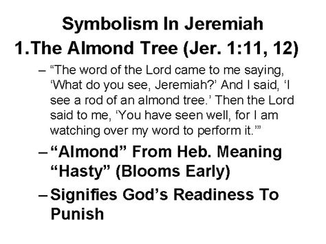 Symbolism In Jeremiah Tim Haile Symbolism In Jeremiah