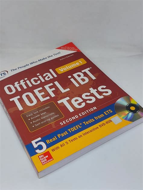 Official Toefl Ibt Tests Volume Nd Edition Naresh Old Books