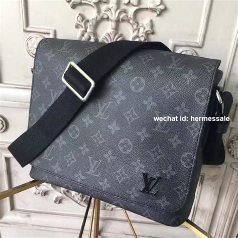 Louis Vuitton District Pm Monogram Eclipse Canvas Psu Paul Smith