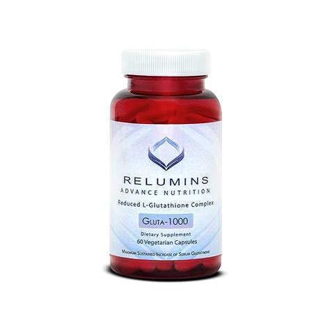 Buy Relumins Advance Nutrition Mg Reduced L Glutathione Complex