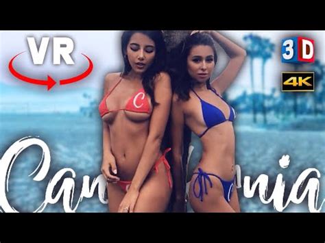 VR 3D 4K SEXY BIKINI MODELS EXPERIENCE CANNAFORNIA GIRLS VIRTUAL