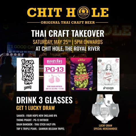 Chit Hole Royal River Music Party – Bangkok Beer Guide