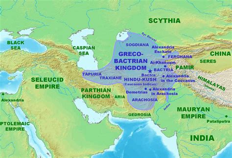 Parthian Empire History Map