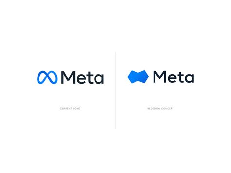 Meta Logo Redesign Concept by Aminul Islam | Logo & Branding Specialist ...