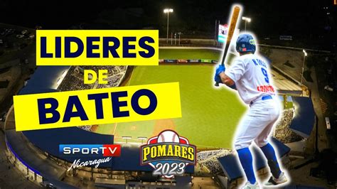 Lideres De Bateo Al De Julio Pomares Nicaragua Youtube