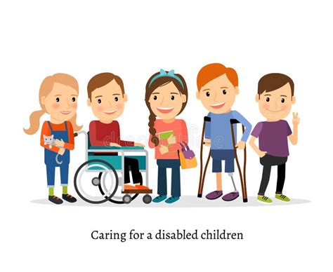 Disabled Friends Stock Illustrations – 1,230 Disabled Friends Stock ...