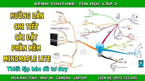 Hướng Dẫn Cài Đặt Phần Mềm MindMaple Lite Chi Tiết Nhất Tin Học Cấp 2