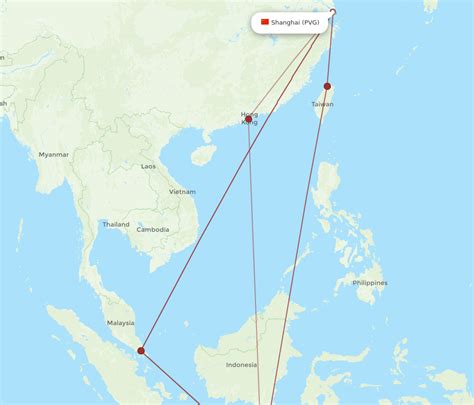 All Flight Routes From Denpasar To Shanghai Dps To Pvg Flight Routes