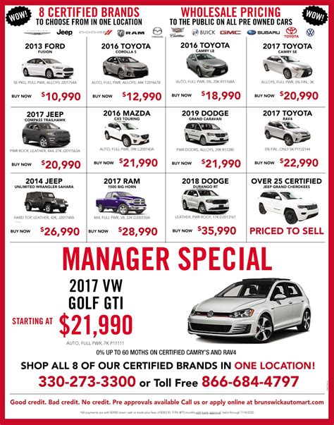 Used Vehicle Specials | Brunswick Toyota