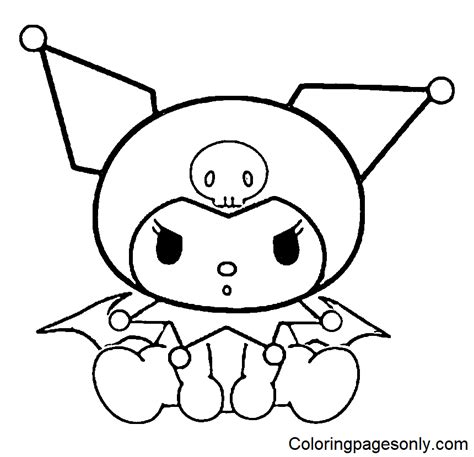 Kuromi Coloring Pages Printable For Free Download