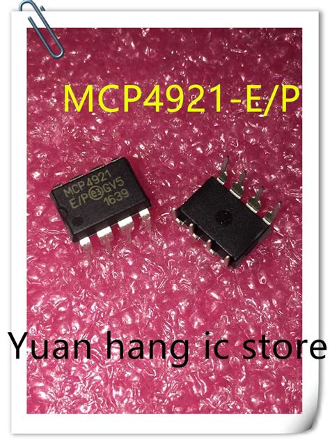 IC MCP4921 E P MCP4921 DIP8 Original auténtico y nuevo IC 5 uds