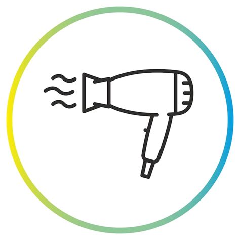 Premium Vector Dryer Hair Icon