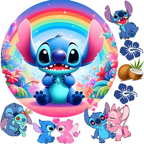 OPLATEK NA DORT LILO A STICH STITCH BONUS TEXT za 82 Kč Allegro