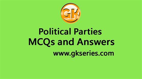 Quiz Political Parties