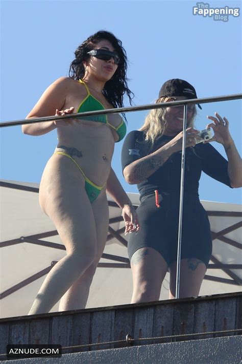Kali Uchis Sexy Spotted Showing Off Her Amazing Body Wearing A Hot Bikini At The Beach In Rio
