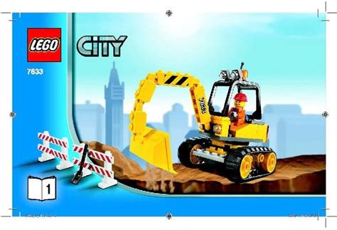 Construction site instructions | Lego instructions, Lego, Lego city