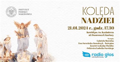 Koncert Kolęda nadziei w Kartuzach w najbliższą niedzielę Krystian