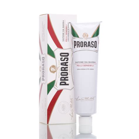 Rasiercreme Sensitive White In Der Tube 150ml Von Proraso Online