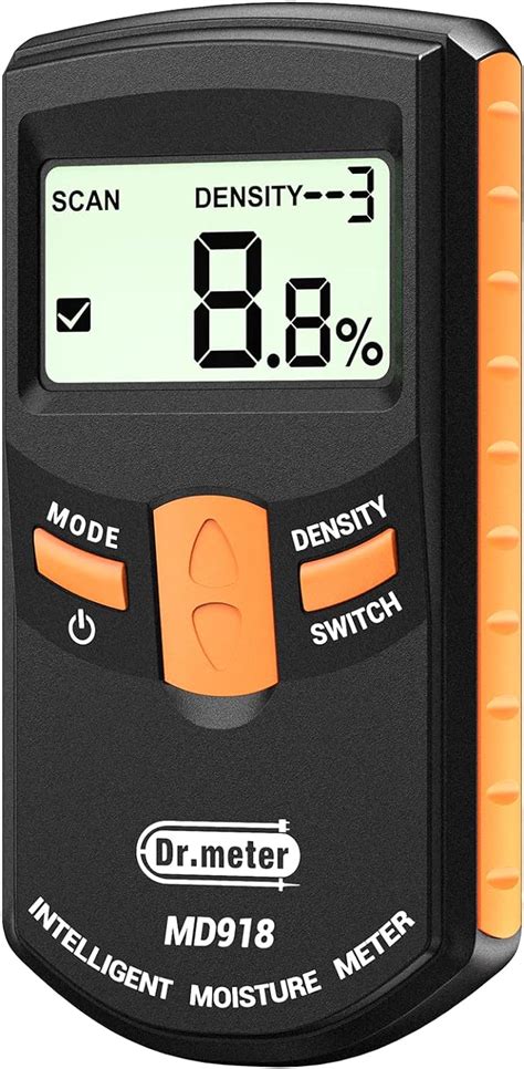 Dr Meter Pinless Wood Moisture Meter Upgraded Version Inductive