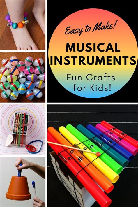 Splendidly Creative Homemade Musical Instruments How Wee Learn