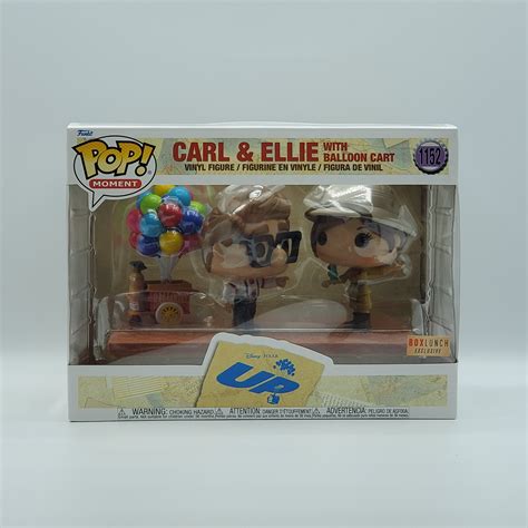 FUNKO POP! - CARL & ELLIE WITH BALLOON CART - BOXLUNCH EXCLUSIVE – BAM ...