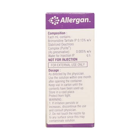 Alphagan P Eye Drops 5ml Price Uses Side Effects Netmeds