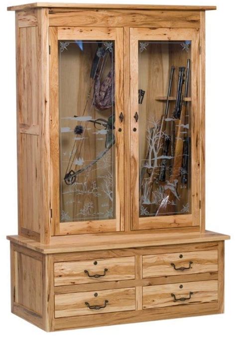 American Bow Hunter Double Door Gun Cabinet