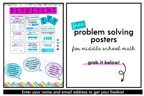 Problem Solving Posters Maneuvering The Middle