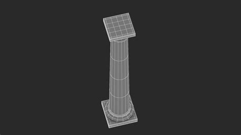 Tuscan Column - 3D Model by frezzy