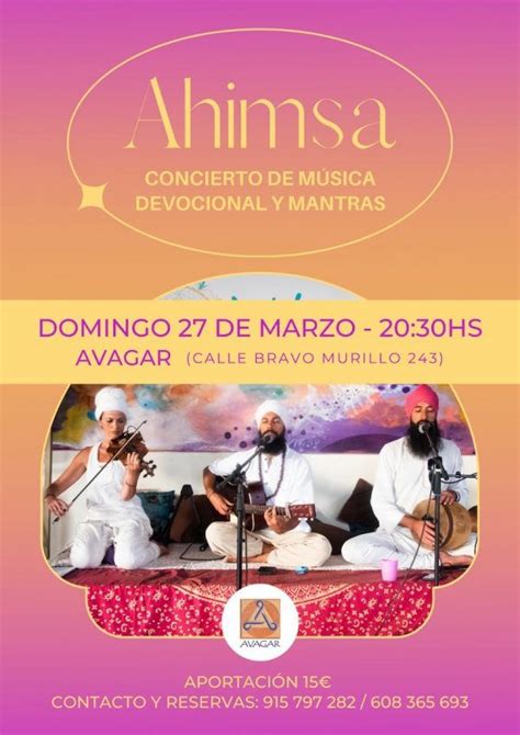 Concierto Ahimsa En Avagar Ram Jap Singh