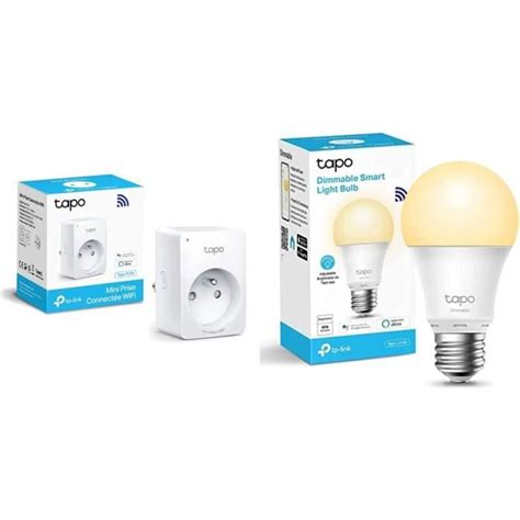 TP Link Tapo Pr Connectée WiFi Pr Intelligente 1 Pack Tapo Ampoule LED