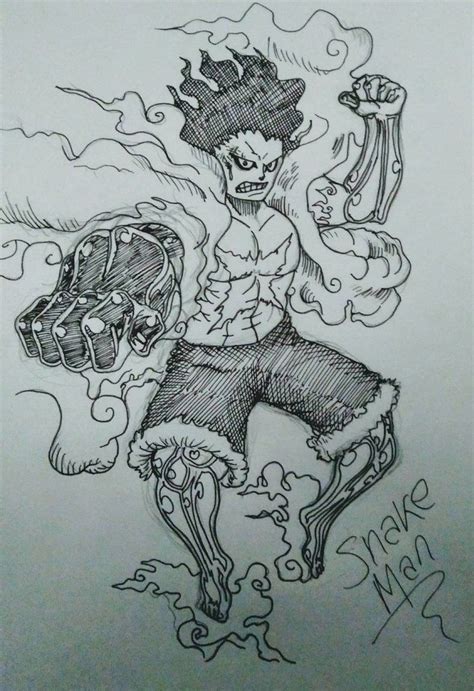 Luffy snakeman one piece – Artofit