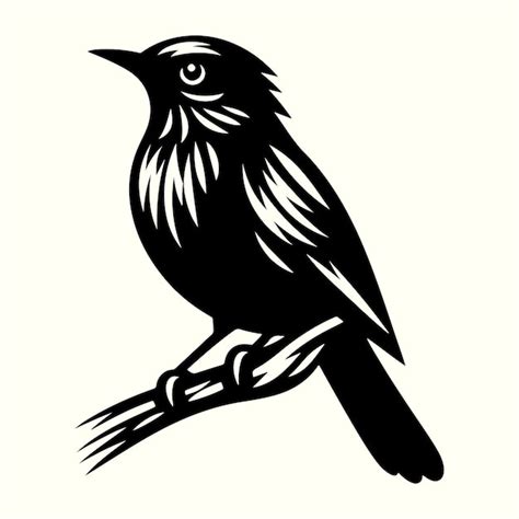 Birds Silhouette Vector Illustration Premium Ai Generated Vector