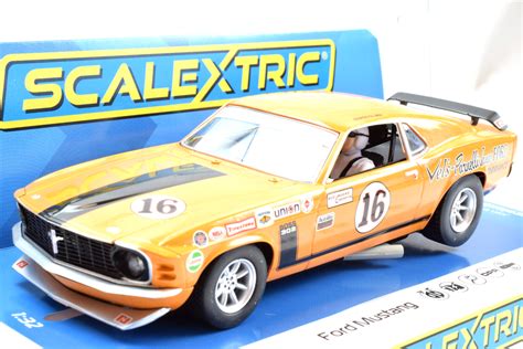 Scalextric Vel S Parnelli Jones Ford Mustang BOSS 302 DPR 1 32 Slot