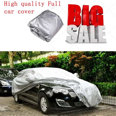 Full car cover Durable car covers SUV surface protector XL size High quality Free shipping car ...