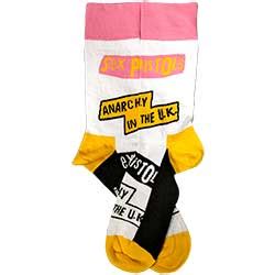 The Sex Pistols Unisex Ankle Socks Anarchy In The UK UK Size 7 11