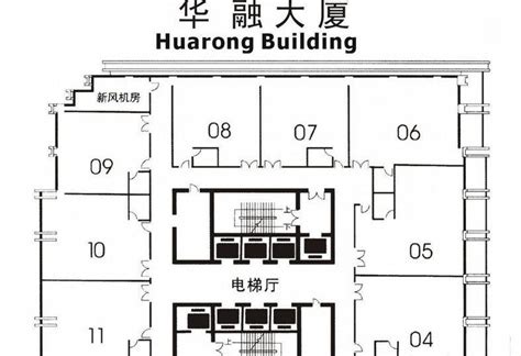 2019汉京国际大厦平面图 房天下装修效果图